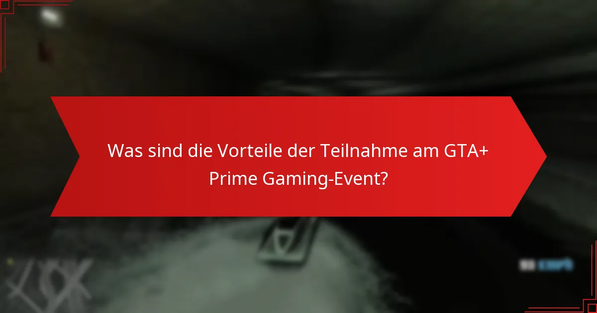 Wie können Spieler Feedback zum GTA+ Prime Gaming-Event geben?