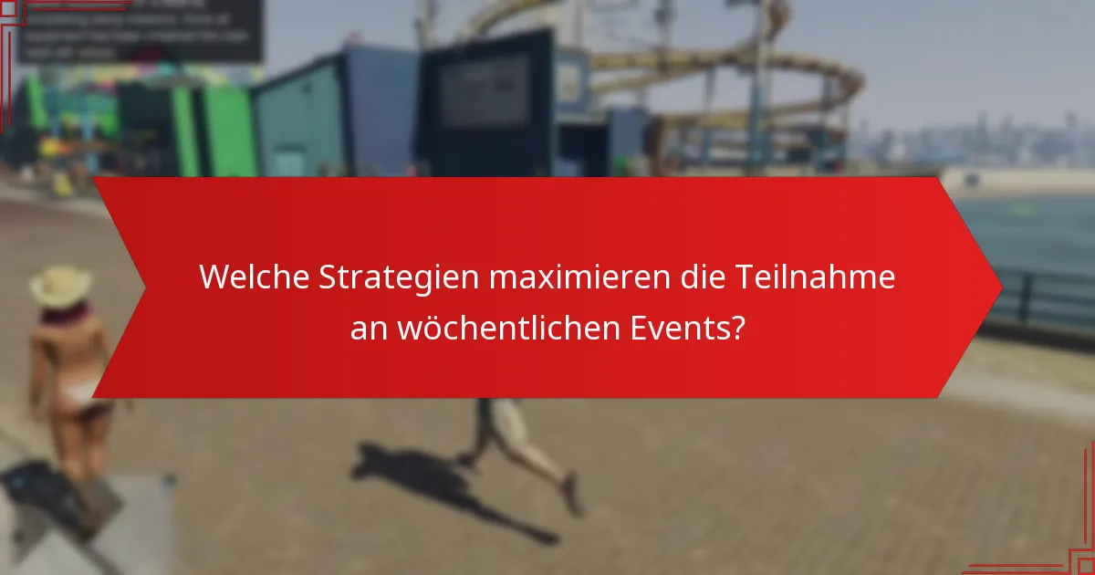 Welches Feedback haben die Spieler zu den letzten Events gegeben?